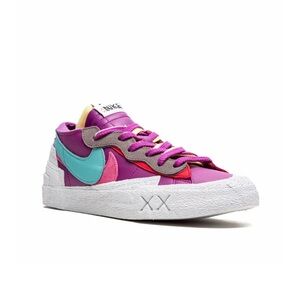 New NIKE x SACAI x KAWS Blazer Low Purple Dusk sneakers US 7.5